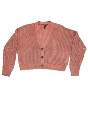 Moon & Madison Button Up Cropped Cardigan Women’s Size Small